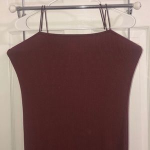 Maroon dress